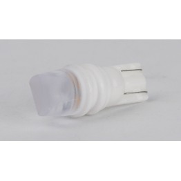 Світлодіоди в габаритні вогні. підсвітку номера та в салон  DriveX T10-222 White 12V 0.3W 15Lm W5W base-10mm C