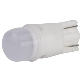 Світлодіоди в габаритні вогні. підсвітку номера та в салон  DriveX T10-225 White 12V 0.3W 15Lm W5W base-10mm C