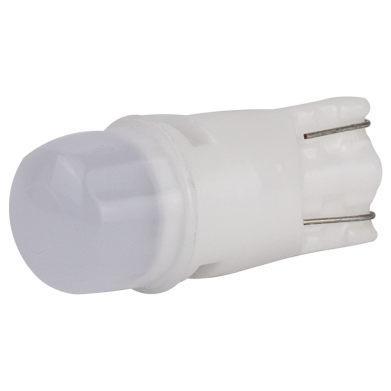 Світлодіоди в габаритні вогні. підсвітку номера та в салон  DriveX T10-225 White 12V 0.3W 15Lm W5W base-10mm C