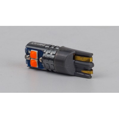Світлодіоди в габаритні вогні. підсвітку номера та в салон  DriveX T10-228 Red 12-24V 1.7W 15Lm W5W base-10mm B