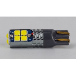 Світлодіоди в габаритні вогні. підсвітку номера та в салон  DriveX T10-229 12-24V 1.7W 200Lm W5W base-10mm B