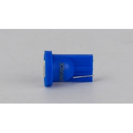 Світлодіоди в габаритні вогні. підсвітку номера та в салон  DriveX T10-244 Blue 12V 0.3W 5Lm W5W base-10mm C