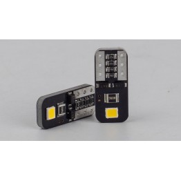 Світлодіоди в габаритні вогні. підсвітку номера та в салон  DriveX T10-248 12V 1.8W 75Lm W5W base-10mm C
