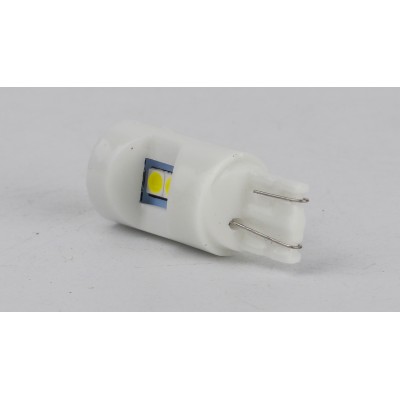 Світлодіоди в габаритні вогні. підсвітку номера та в салон  DriveX T10-252 12V 1.5W 110Lm W5W base-10mm C