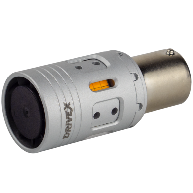 Glow FAN3 S25(1) Amber 10-30V 30W 1000Lm 1156/P21W BA15S d-15mm A