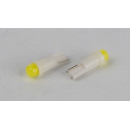 Світлодіоди в габаритні вогні. підсвітку номера та в салон  DriveX T5-205 White 12V 0.2W 20Lm BA7S/W1.2W d-5mm C