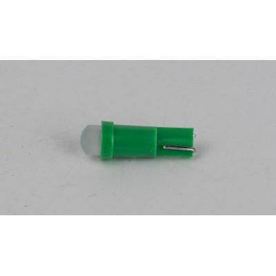 Світлодіоди в габаритні вогні. підсвітку номера та в салон  DriveX T5-205 Green 12V 0.2W 7Lm BA7S/W1.2W d-5mm C