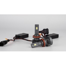 LED лампи автомобільні DriveX LED лампи серії AL-15 PRO H11/H8 65W 9-60V 5.5K к-т.