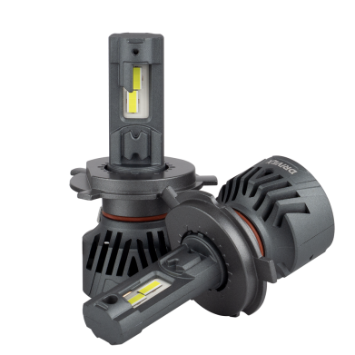 LED лампи автомобільні DriveX LED лампи серії AL-15 PRO H4 H/L 65W 9-60V 5.5K к-т.