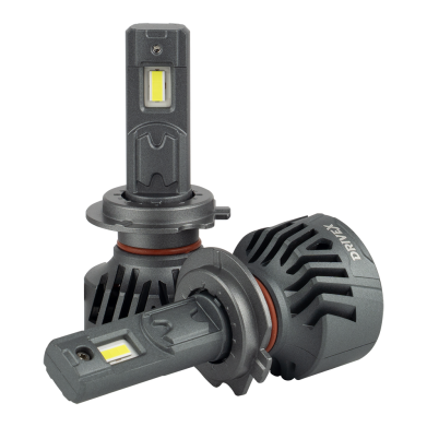 LED лампи автомобільні DriveX LED лампи серії AL-15 PRO H7/H18 65W 9-60V 5.5K к-т.