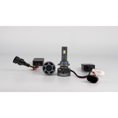 LED лампи автомобільні DriveX LED лампи серії AL-15 PRO HB4(9006) 65W 9-60V 5.5K к-т.