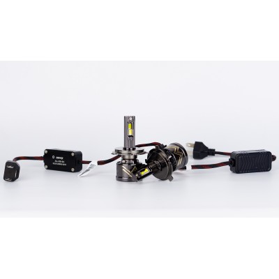 LED лампи автомобільні DriveX AL-09 H4 H/L 6000K LED 65W CAN 12V LED лампи автомобільні DriveX AL-09 H4 H/L 6000K LED 65W CAN 12V