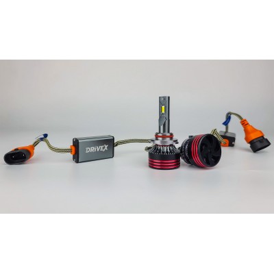 LED лампи автомобільні DriveX FE-01 HB4/9006 57W CAN 9-32V 6K
