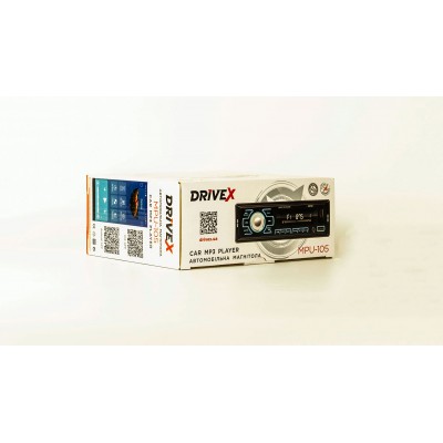 Автомагнітола 1-Din DriveX MPU-105 4х45Вт BT APP