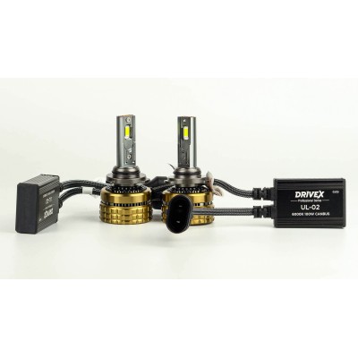 LED лампи автомобільні DriveX UL-02 HB4(9006) 6K 100W CAN 12V LED лампи автомобільні DriveX UL-02 HB4(9006) 6K 100W CAN 12V