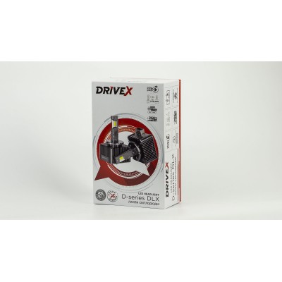 LED лампи автомобільні DriveX D1 DLX Ultra 55W 6000K CAN під штатний блок розпалу