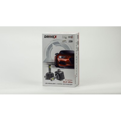 LED лампи автомобільні DriveX D2 DLX Ultra 55W 6000K CAN під штатний блок розпалу