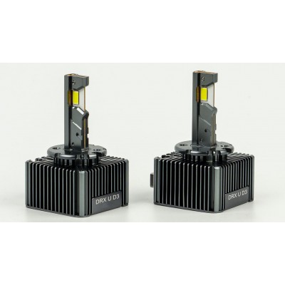 LED лампи автомобільні DriveX D3 DLX Ultra 55W 6000K CAN під штатний блок розпалу