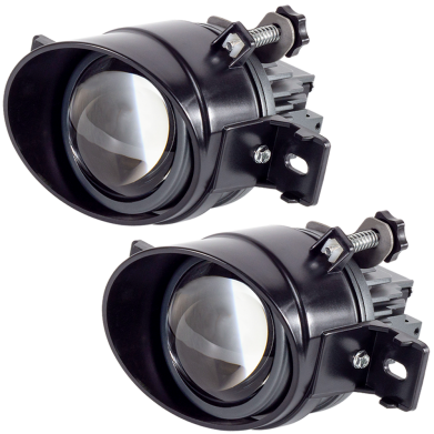 BiLED лінзи протитуманні автомобільні DriveX FOG BiLED HL8A Nissan 3.0" 50/60W 3K/5K/6K - 3-колірна