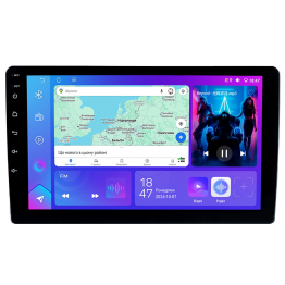 Автомобільний мультимедійний центр 9" з бездротовим CarPlay та Android Auto - DriveX A-903 Q 2+32 4C 4x50W (TDA7851)
