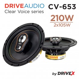 Автомобільна акустична система DriveX CV-653 6.5" 105W 4Om