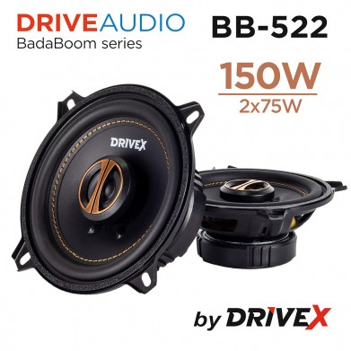 Автомобільна акустична система DriveX BB-522 5.25" 75W 4Om
