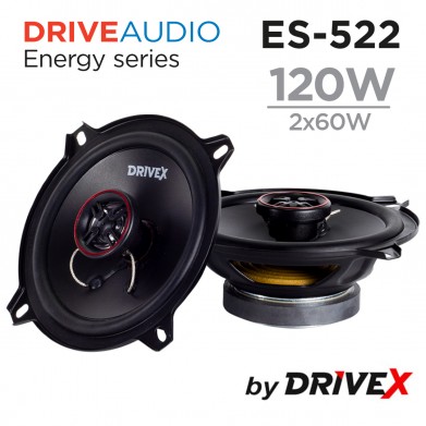 Автомобільна акустична система DriveX ES-522 5.25" 60W 4Om Автомобільна акустична система DriveX ES-522 5.25" 60W 4Om
