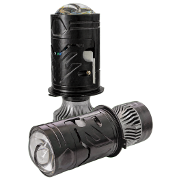 LED лампи автомобільні з лінзою SoKill LE-10 LC H4 H/L 6000K 85W/65W к-т.